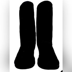 UGG CLASSIC TALL II SHEEPSKIN WOMEN'S BOOTS IN BLACK SZ 10 NEW